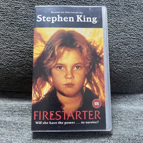 Firestarter vhs video - firestarter,