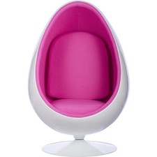 Retro Egg Pod Chair (Pink)