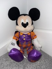 Disney Store - Mickey Mouse Halloween Costume - Medium Plush Soft Toy 17" 2021 