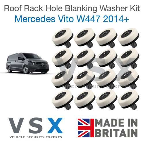 Roof rack hole blanking plugs - roof,