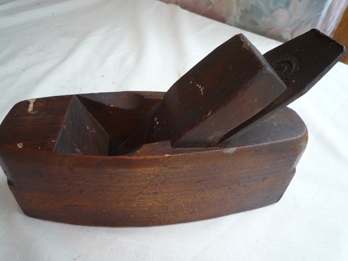 Antique vintage wooden block - antique,