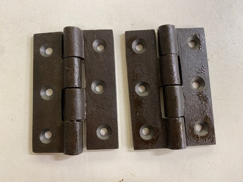 Cast iron butt - iron, pairs