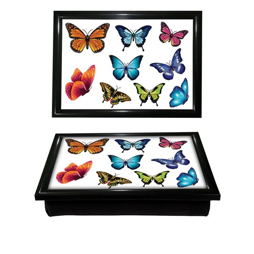 Butterfly lap tray - tray, wooden