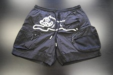 [451-2106] NEW MEN'S ICECREAM HIKER SHORTS BLACK