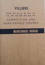 Villiers Motorcycle Manual 31C