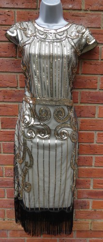 Bnwt 1920 gatsby style cream - bnwt,