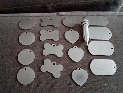 Metal engraving tool and blank - metal,