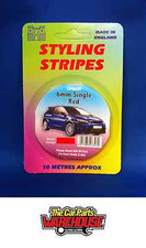 6mm Red Pinstripes for any