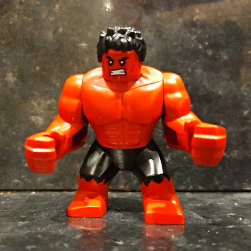 Lego red hulk bigfig - lego,