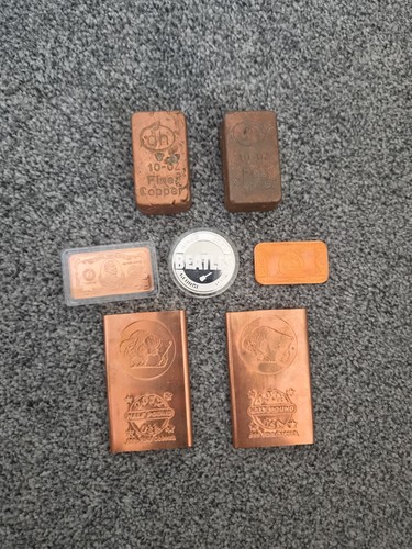 55oz 999 fine copper bullion - 55oz,