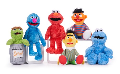 Sesame street plush toy 37cm - sesame, 37cm-