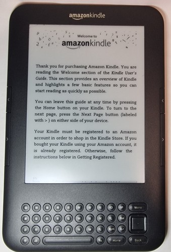 Amazon kindle keyboard 3rd gen - kindle,