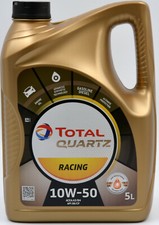 5 liter total quartz racing 10W50 engine oil fully synthetic 10W-50 PEUGEOT sport 