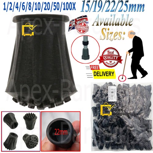 100pcs rubber walking stick - rubber,