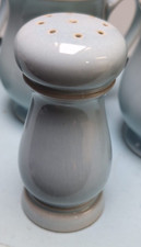 Denby Blue Linen Pepper Pot Shaker Excellent condition