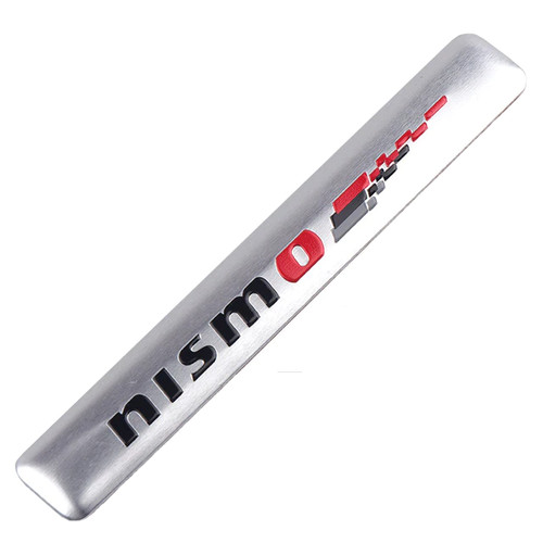 Silver 84mm nismo badge - nismo,