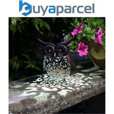 Smart Garden Solar Owl Bird Silhouette Light Garden LED Light Figure Ornament