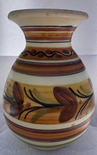 Vintage hand painted - painted, ceramic