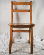 Vintage Childrens Wooden Chair