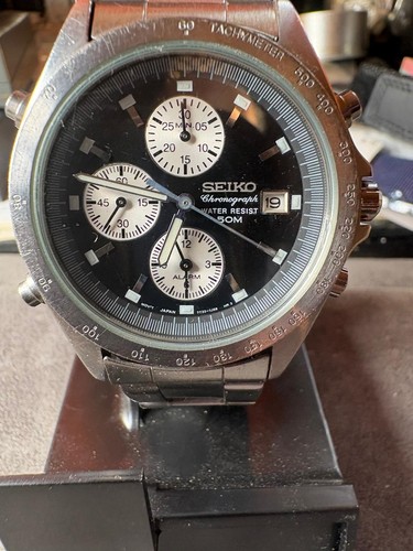 Seiko 7t32 7f80 black - seiko,
