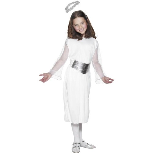 Smiffys angel costume white - angel, costume,