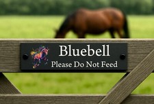 Personalised Stable Gate Sign