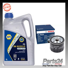 FOR HONDA CR-V I-DTEC EX MK4 RE68 1.6 DIESEL BOSCH OIL FILTER SERVICE KIT & OIL
