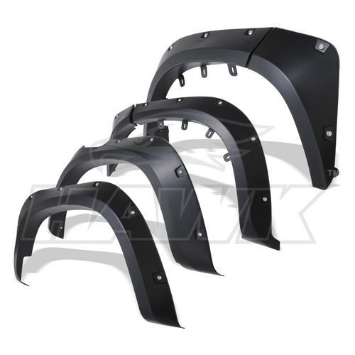 Matte black fender flares - matte,