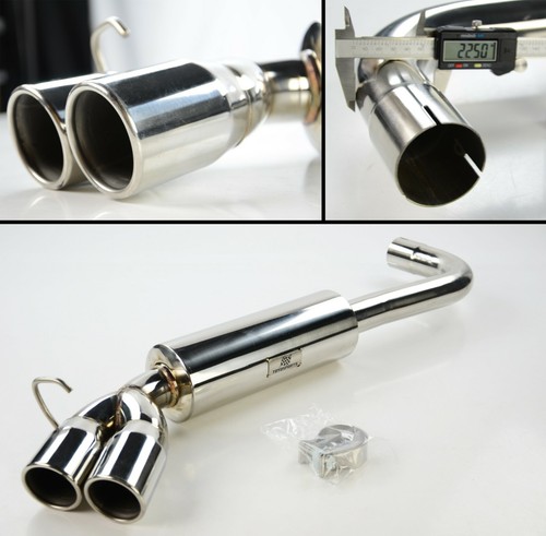 Stainless steel exhaust back - exhaust,