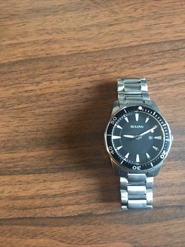 Bulova classic stainless steel