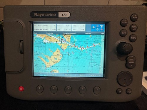 Raymarine c70 chart plotter - c70,