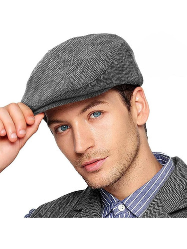 Mens tweed flat - tweed, vintage
