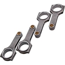 4pcs Connecting Rods for Honda Civic CRX D16 ZC SOHC VTEC D Series Engine 5.394"