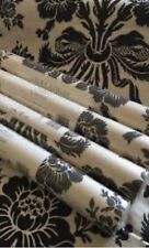 LAURA ASHLEY Tatton Charcoal Wallpaper 10 Rolls Avail Same Batch