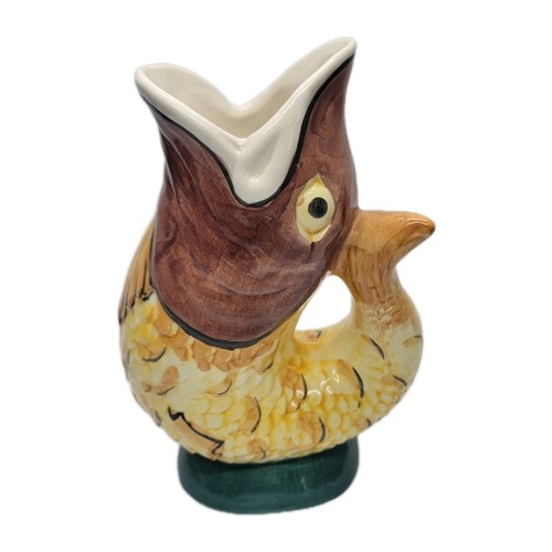 Vintage gurgling fish - fish, pitcher