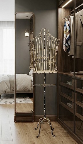 Vintage iron mannequin - vintage,