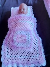 Dolls Pram Cot Bedding Hand