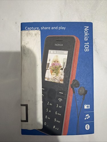 Nokia 108 mobile phone black - mobile,