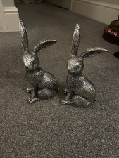 A Pair of Resin Hare’s