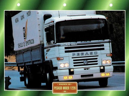 Pegaso mider 1226 1991 info - pegaso,