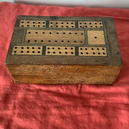 Cribbage box cards four - box,