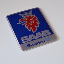 Saab Sweden Badge Emblem Decal