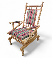 Antique spindle rocking