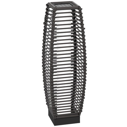 Outsunny rattan solar - rattan,