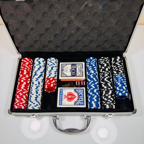 Poker set with case - poker,