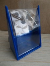 10 x BLUE PORTEX SEED HOPPERS