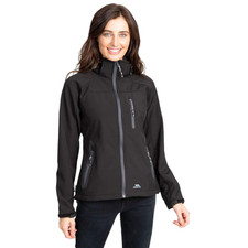 Ladies Trespass Ellison Softshell Jacket - Waterproof, Windproof & Breathable Ou