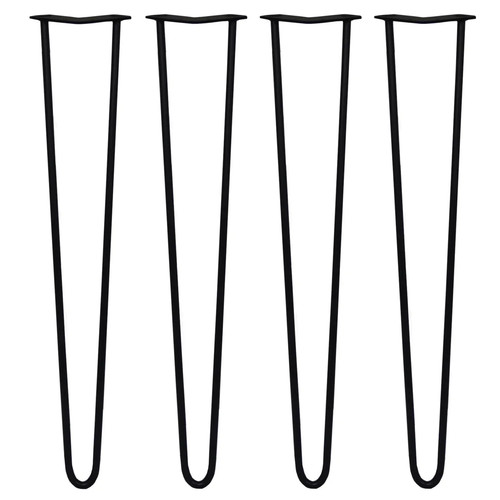 Hairpin table legs 71cm - table,