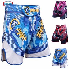 Farabi Muay Thai Shorts Cage Fight MMA Kick Boxing Training Boxing Shorts XS