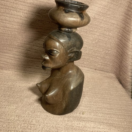 African tribal carved - african,